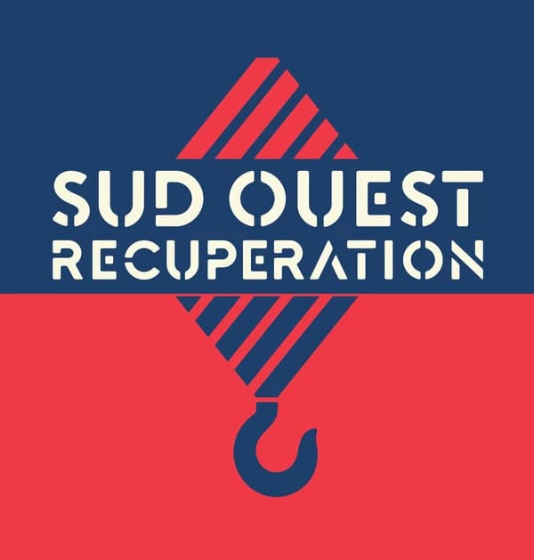 Logo Sud Ouest Récupération — Ferrailleur, enlèvement d'épave et location de benne