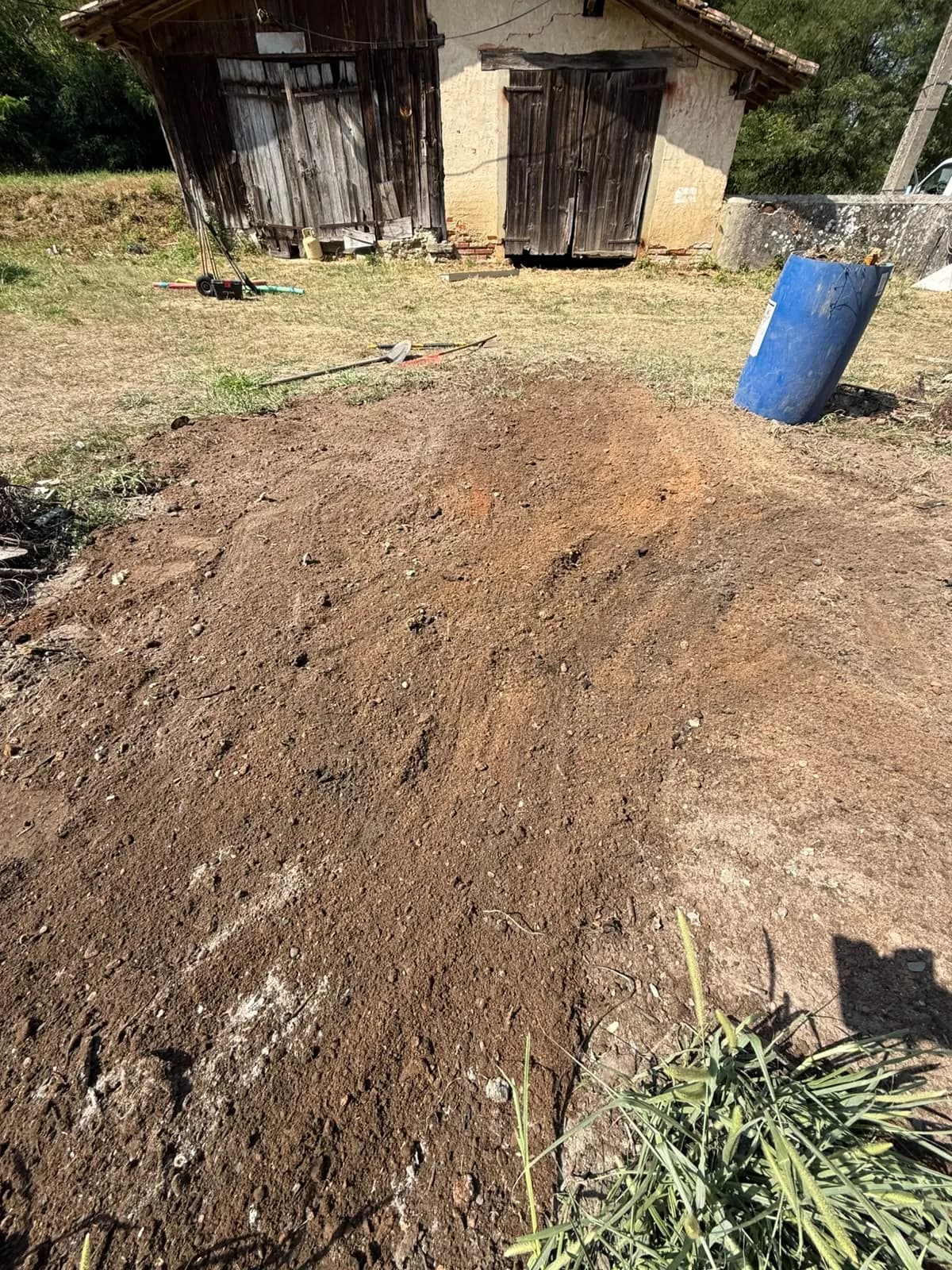 Chantier de débarras et d'enlèvement d'encombrants réalisé en Aquitaine